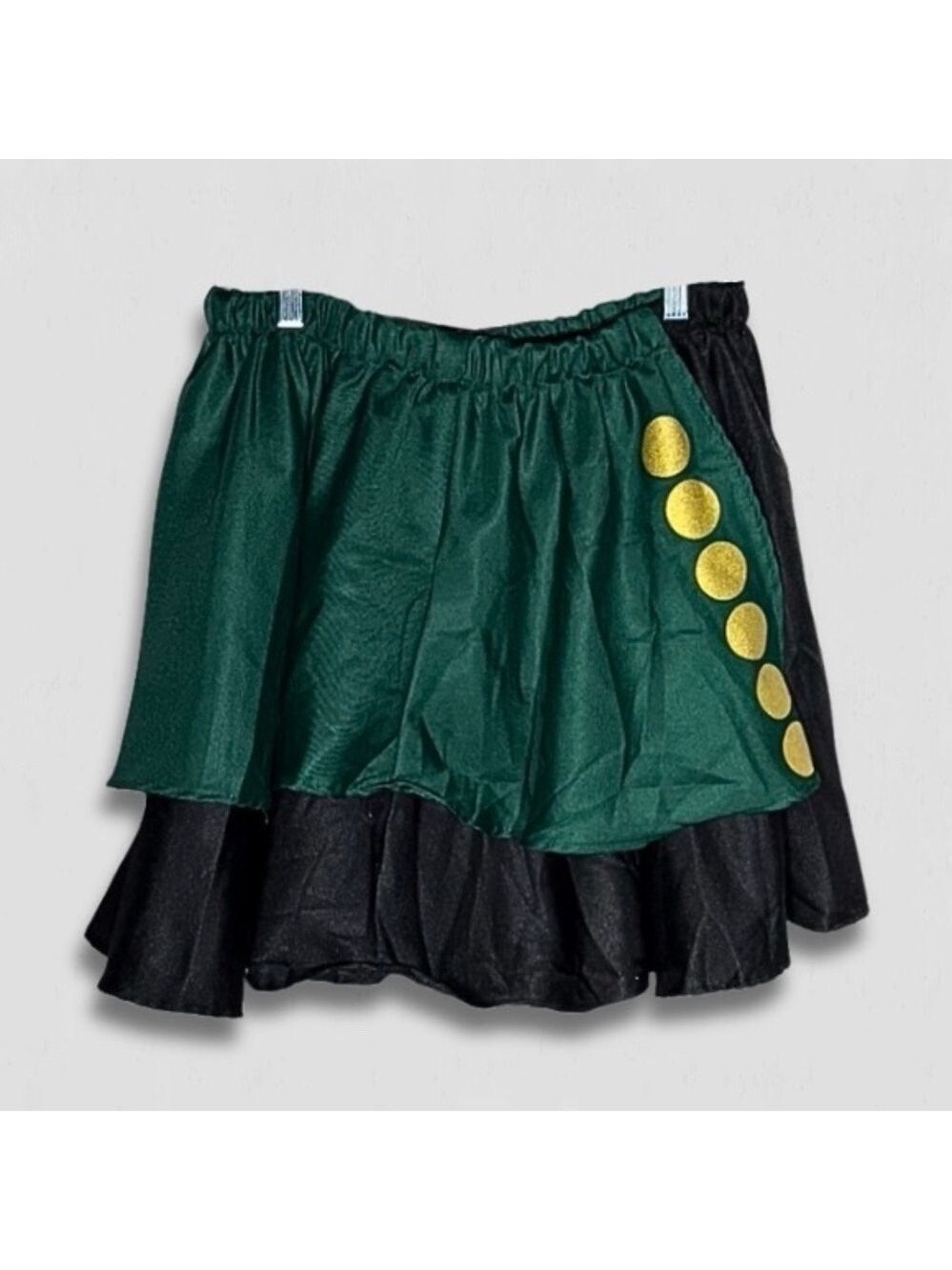 Roronoa Zoro Anime Cosplay Halloween Mini Skirt Lolita Style Green/Black sz 3XL